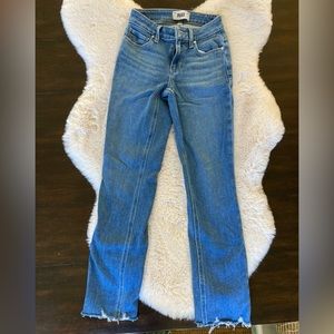 PAIGE Amber Camelia with Tuned Hem size 23, almost brand new, worn once.